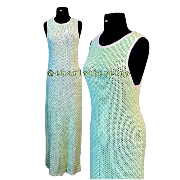 House of Harlow 1960 Dresses & Skirts - House of Harlow • Chevron Crochet Knit Maxi